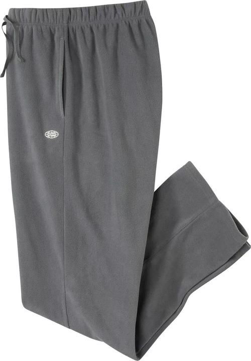 Actual product image Atlas For Men Mens Microfleece Elasticated Waist Jogging Bottoms (4XL)