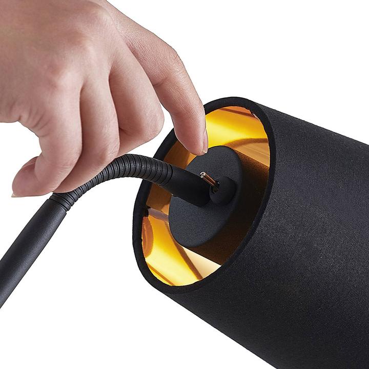 Actual product image Lindby Efalia floor lamp with reading light (E27, E14)