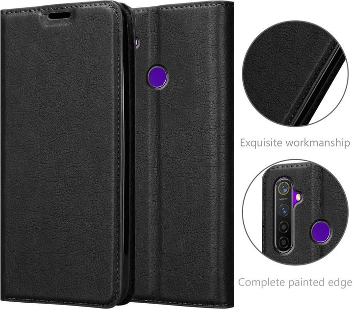 Productafbeelding Cadorabo Etui voor Realme 5 / 5i / 6i / C3 in Book Invis. Magneetstijl (Realme 5, Realme 5i, Realme 6i, Realme C3)