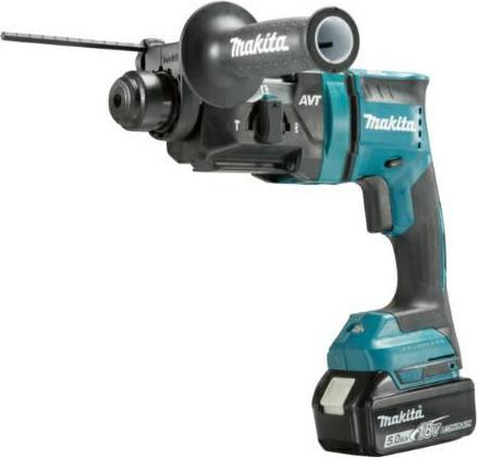 Produktbild Makita DHR 182 RTJ Akku Bohrhammer 18V 1,7J SDS plus Brushless + 2x Akku 5,0Ah + Ladegerät + Makpac (Akkubetrieb)