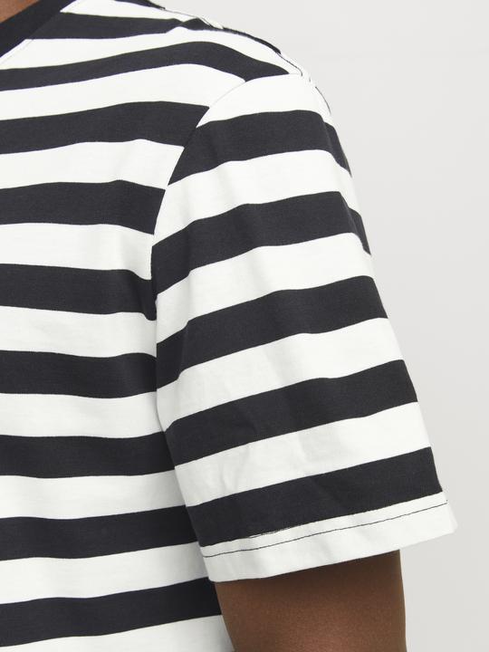 Image du produit Jack & Jones Gestreift Rundhalsausschnitt T-shirt T-shirt (XS)