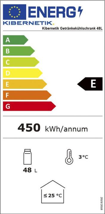 Energie-Label Kibernetik BSC Young Boys (48 l)