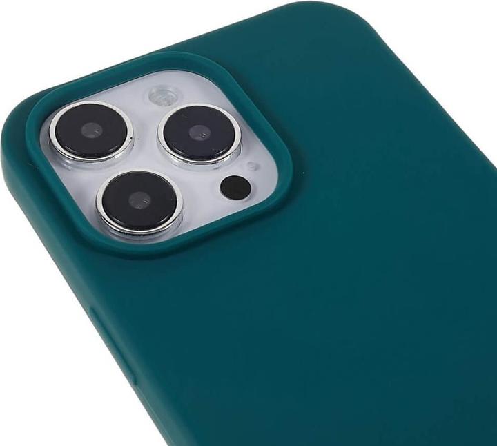 Actual product image Cover-Discount iPhone 14 Pro Max - Case with lanyard dark green