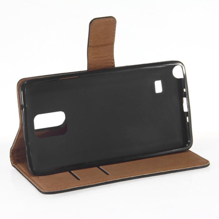 Actual product image OEM Slim Leather Book Case for Galaxy Note 4 - black 4250710555772 (Samsung Galaxy Note 4)