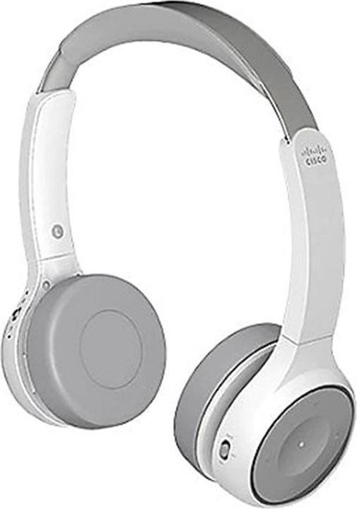 Produktbild Cisco Headset 730 Duo Platinum, USB-A, inkl. Ladestation (Kabellos, USB-A)