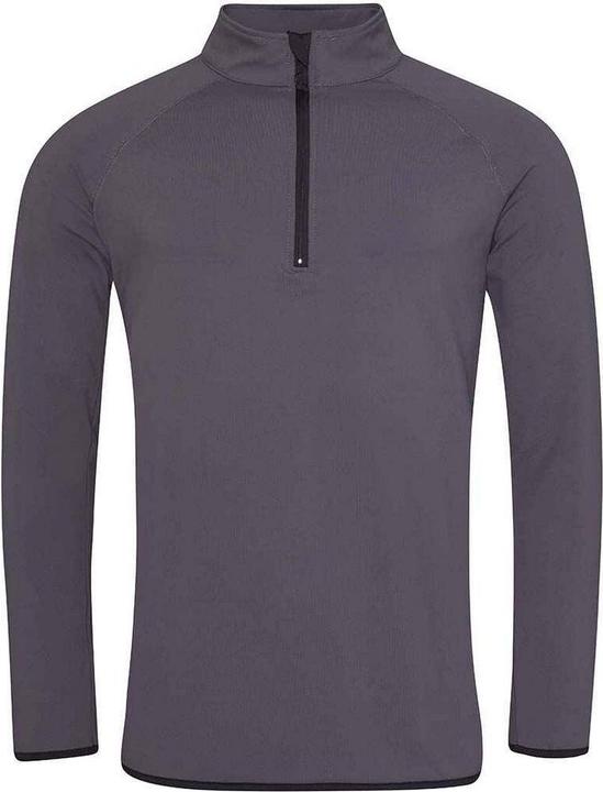 Awdis Mens Half Zip Sweat Top (XL)