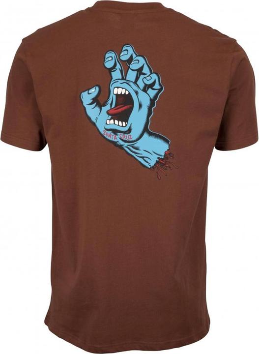 Actual product image Santa Cruz Screaming Hand Chest T-Shirt (XL)