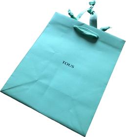 Tous Shopping Cardboard Shopping Bag Paper Green