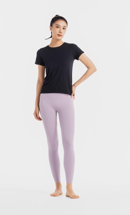 Immagine prodotto Kimjaly Maglietta Crop Top senza cuciture - 500 nero (S)