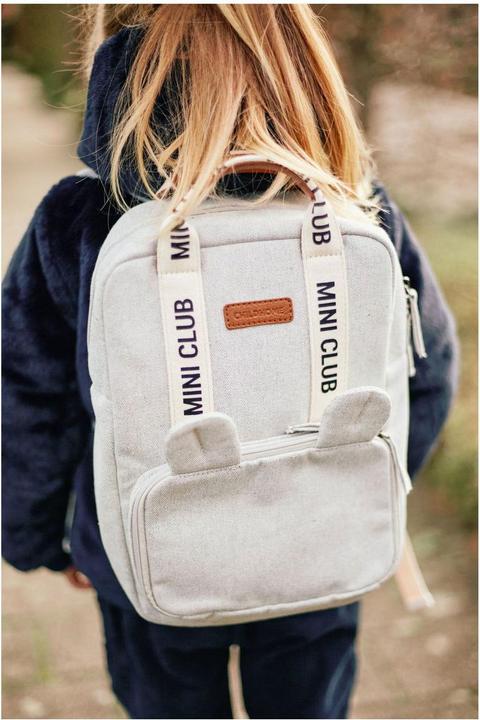 Immagine prodotto Childhome Kinderrucksack Club Signature canvas altweiss (7.40 l)