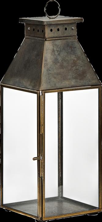Actual product image House Doctor Lantern, HDTilka, antique brass finish (1 x)