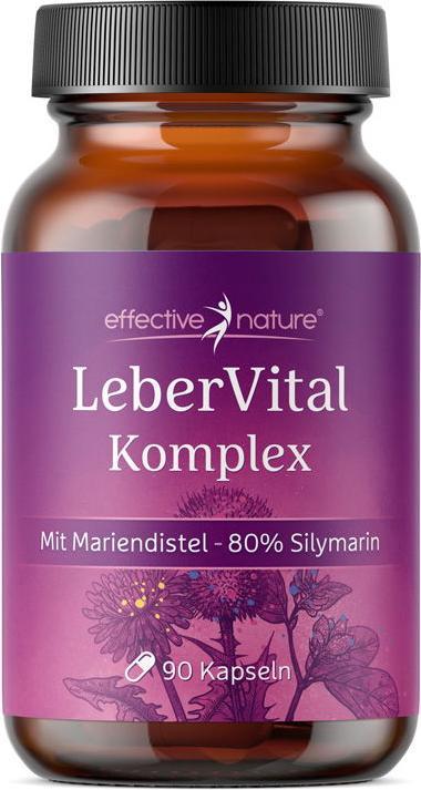 Effective Nature LeberVital mit Artischocke (90 Stück, Kapseln)