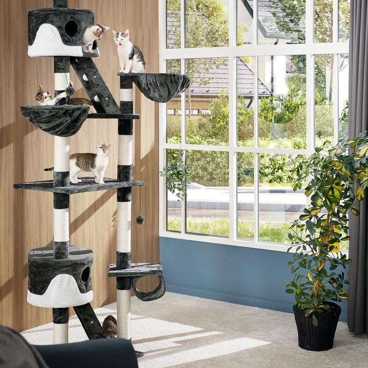 Produktbild tectake Hansi (260 cm, Schwarz, Weiss)