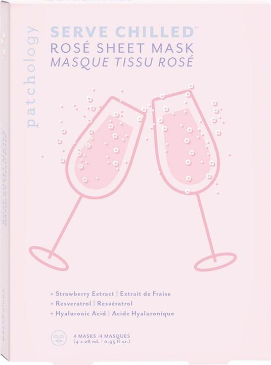 Actual product image Patchology Serve Chilled - Rosé Sheet Mask