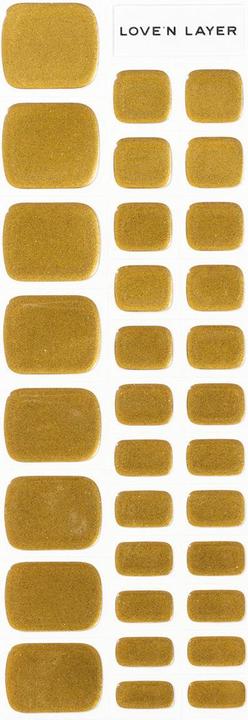 Produktbild Love'n Layer - Metallic Toe Shiny Gold (Metallic Toe Shiny Gold, Farblack)