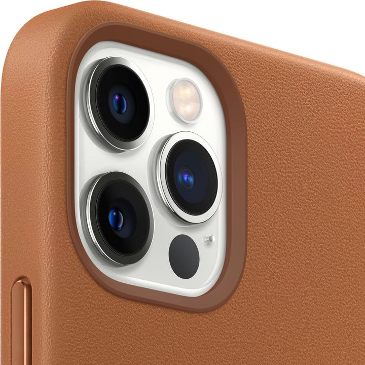 Actual product image Apple Leather Case with MagSafe (Apple iPhone 12 Pro Max)