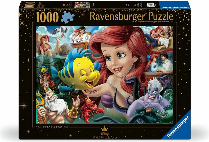 Actual product image Ravensburger Ariel the mermaid (1000 pieces)