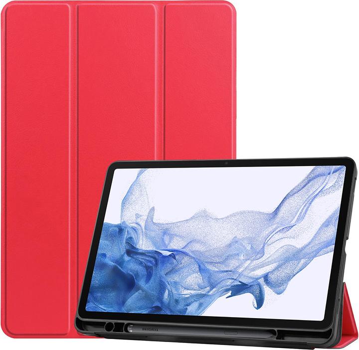 Produktbild Cazy Premium Smart Hülle Kompatibel mit Samsung Galaxy Tab S8+ - Schutz Etui Hülle mit Stifthalter - (Galaxy Tab S8+)