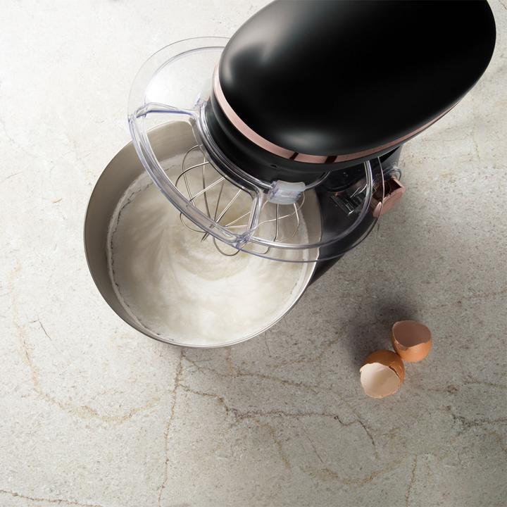 Produktbild BerlingerHaus Küchenmaschine, schwarz-roségold, 6 l Edelstahl-Schüssel, 1300 W (1300 W)