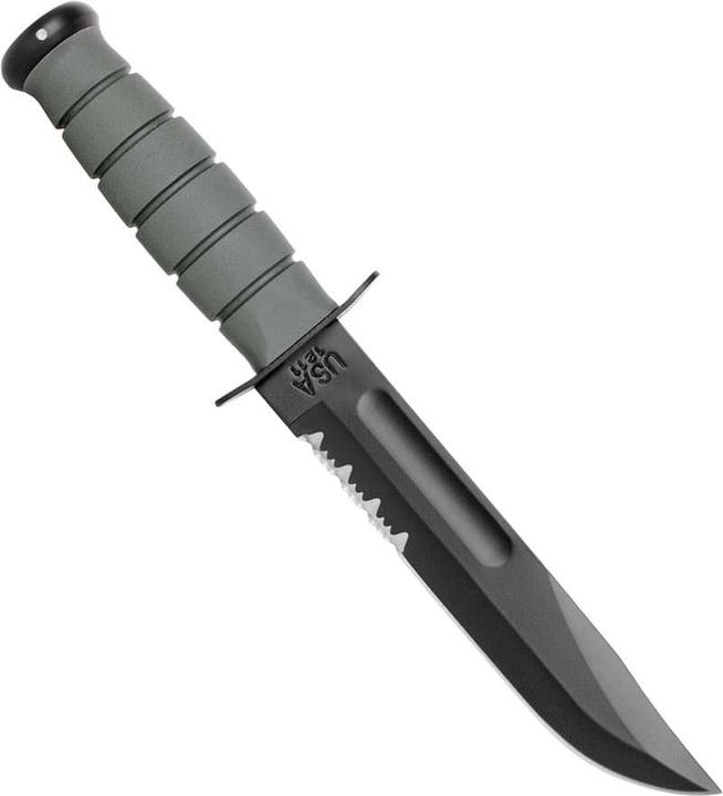 Produktbild Ka-bar 5012 Foliage Green Utility Knife, Serrated GFN Sheath (17.80 cm)