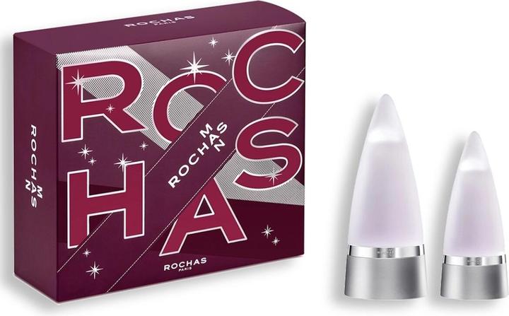 Actual product image Rochas Man Eau De Toilette Spray 100ml Christmas Set (Eau de toilette, 100 ml)