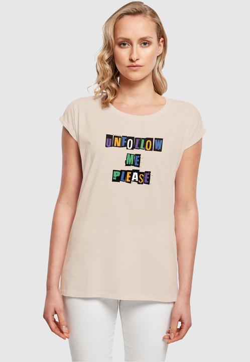 Actual product image Merchcode Ladies Please X Extended Shoulder Tee - 111659 (M)