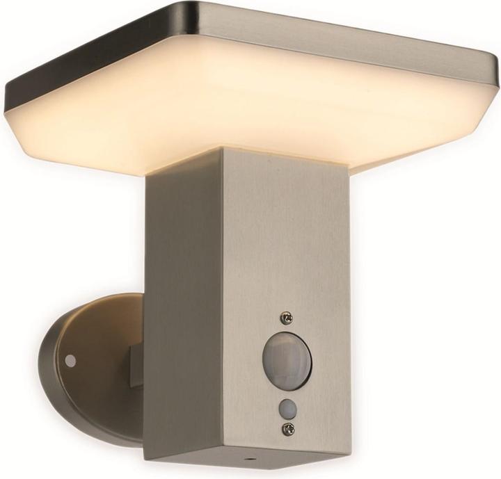 Produktbild Optonica Wegeleuchte 9337 Solar-Wandleuchte, 4,4 W, mit Bewegungsmelder (600 lm, IP44)