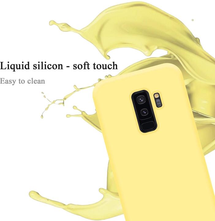 Actual product image Cadorabo TPU Liquid Silicone Case Cover (Samsung Galaxy S9+)