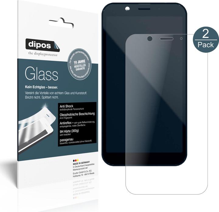 Produktbild Dipos Displayschutz Anti-Shock (2 Stück, Shift SHIFT6m)
