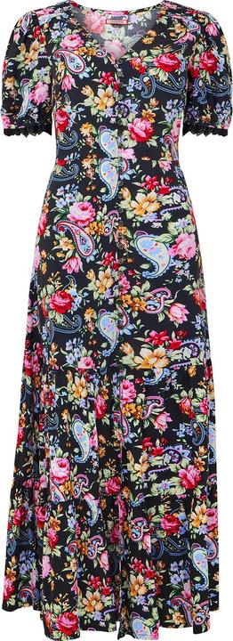 Joe Browns Lace Trim Floral Maxi Dress
