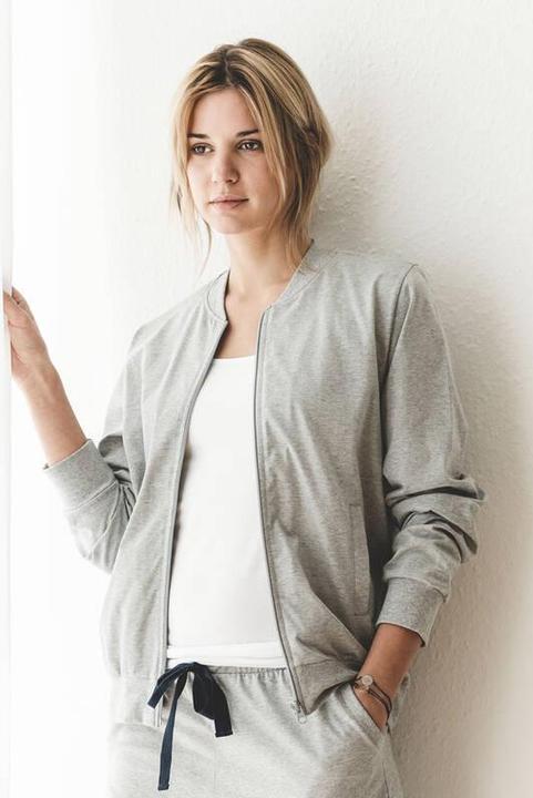 Actual product image ISA Bodywear Jacket with zip (M)