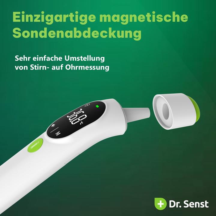 Immagine prodotto Dr. Senst Infrarot 3in1 Ohr/Stirn/Objekt Thermometer DET-20F
