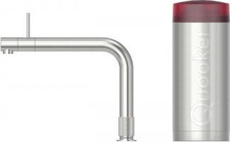 Image du produit Quooker - Wasserhahn FRONT Voll-Edelstahl, Reservoir COMBI+