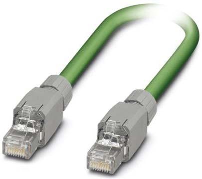 Produktbild Phoenix Contact RJ45 Netzwerk Anschlusskabel CAT 5, CAT 5e SF/UTP 1.00 m Grn (1404 (S/UTP, CAT5, 0.10 m)