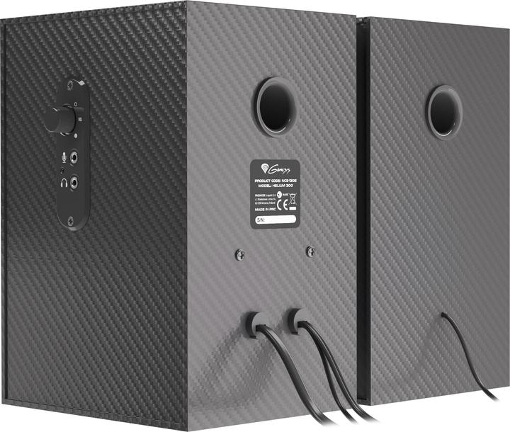 Actual product image Genesis Helium 200 Gaming Speakers, 4 Ω, Black