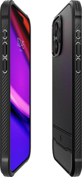 Produktbild Spigen Rugged Armor MAG iPhone 15 Pro Max 6,7" Magsafe czarny/matte black ACS06561 (Apple iPhone 15 Pro Max)