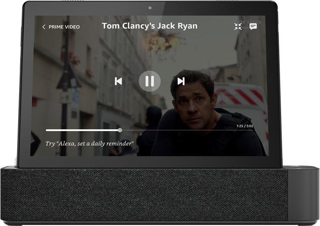 Actual product image Lenovo Tab M10 + Bluetooth Speaker Dock (WLAN only, 10.10", 32 GB, Black)
