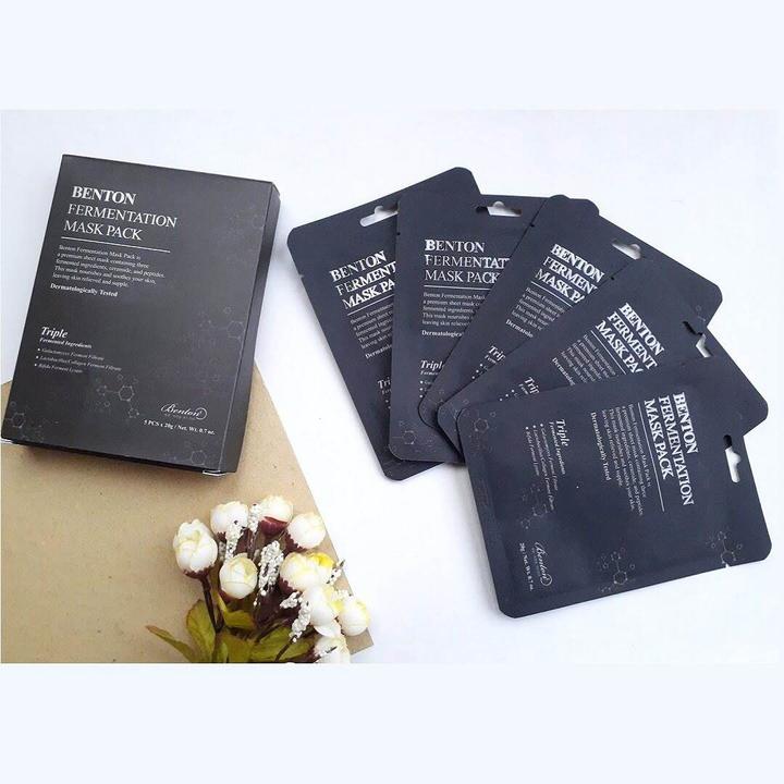 Actual product image Benton fermentation mask pack (1 unit)