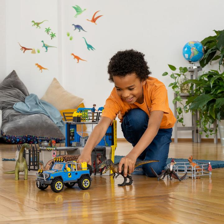 Produktbild Schleich Geländewagen mit Dino-Aussenposten