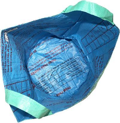 Produktbild Bekos Upcycling - grosser Wäschesack / Universaltasche aus recyceltem Futtersack Frosch