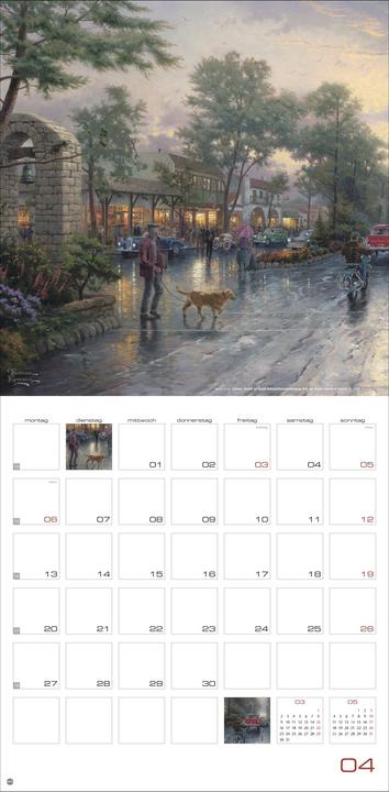 Produktbild Thomas Kinkade: Land of Light Broschurkalender 2026 (29.5 x 30 cm, Harter Einband, Deutsch)