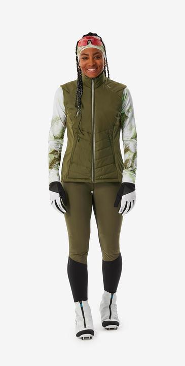 Produktbild Inovik Langlaufweste Damen - 500 khaki (S)