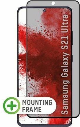 Image du produit Displex Real Glass, Privacy Full Cover Panzerglas (1 pièce(s), Samsung Galaxy S21 Ultra 5G)