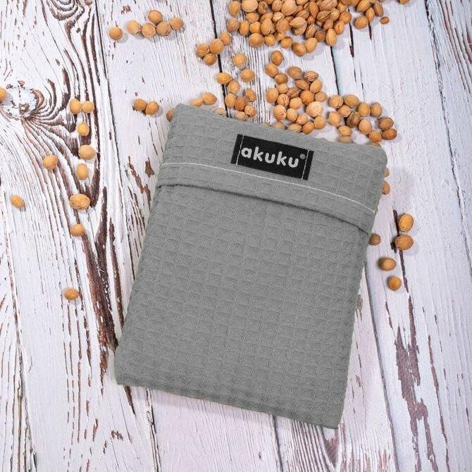 Immagine prodotto Akuku A0635 TELEFONO CALDO CON SEMI DI CILIEGIA 13 X 16 CM GRIGIO