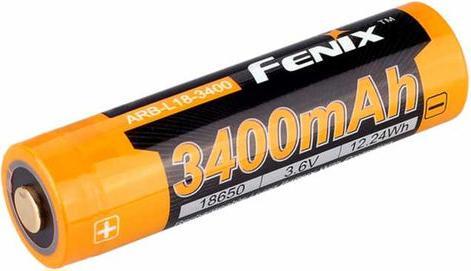 Image du produit Fenix ARB-L18-3400 Pile domestique Pile rechargeable 18650, CR123A Lithium-Ion (Li-Ion)