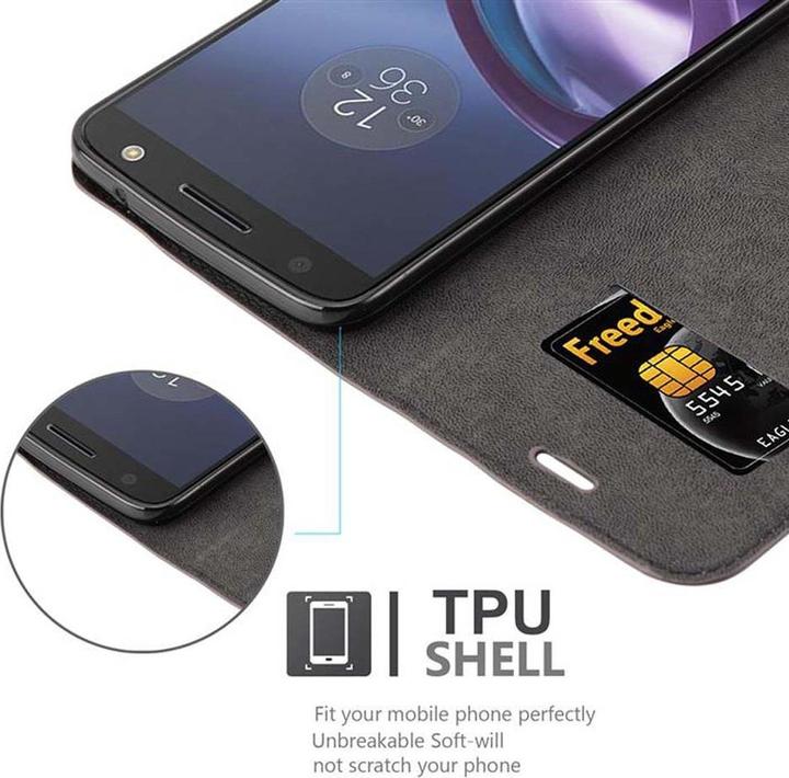 Produktbild Cadorabo Book Invisible Magnet Cover (Motorola Moto Z2)