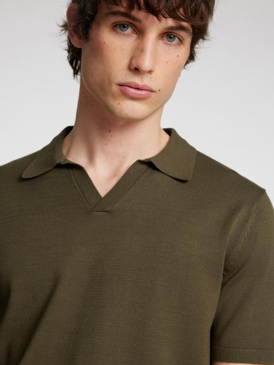 Actual product image Selected Homme Gestricktes Polo shirt (S)