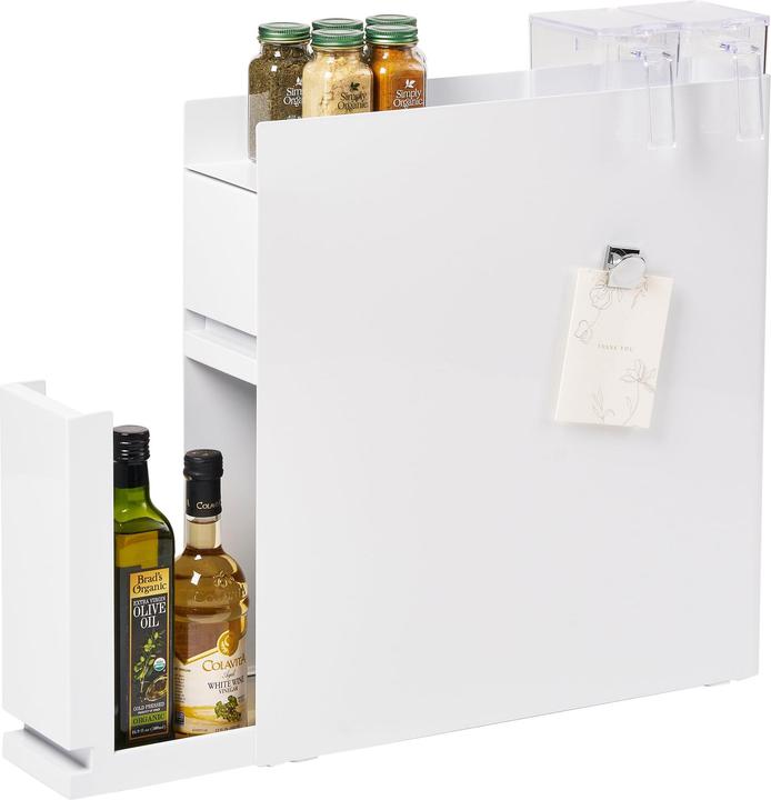 Produktbild Yamazaki 2-stöckiges Gewürzregal mit Schubladen TOWER (93 x 12.5 x 52.5 cm)