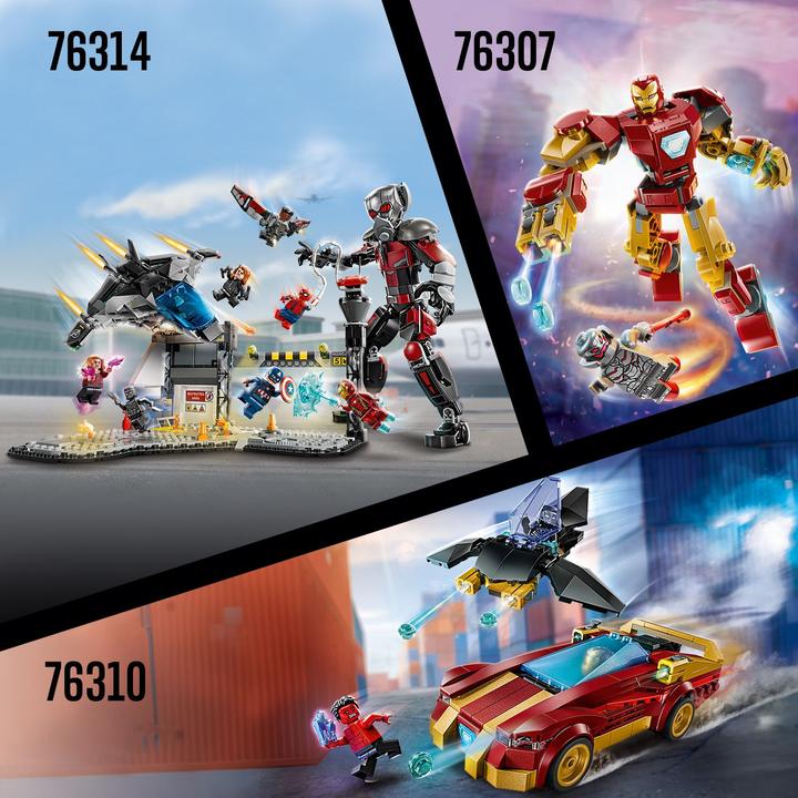 Produktbild LEGO Logo & Minifiguren (76313, LEGO Marvel)