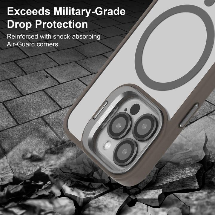 Image du produit Cadorabo Étui pour iPhone 13 PRO MAX compatible avec Magsafe avec protection de l'objectif de l'appareil (Apple iPhone 13 Pro Max)
